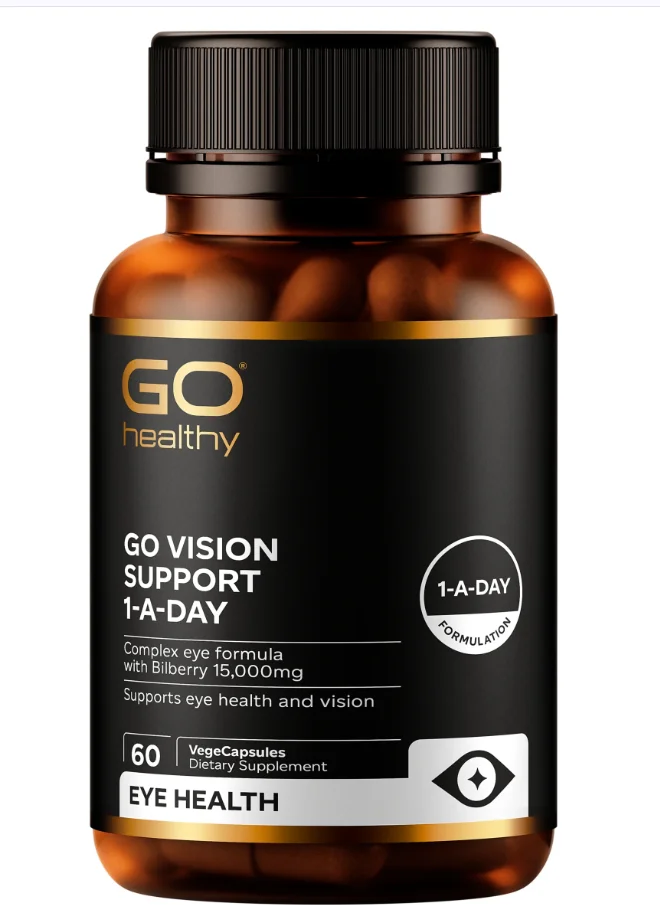 Go healthy Vision Care 高之源护眼胶囊 60粒【保质期2029/04】