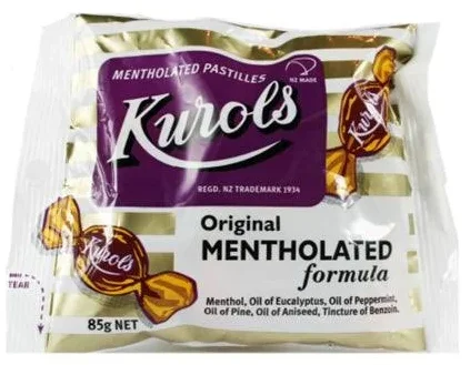 Kurols Dual Action original mentholated 85g Kurols 双效原味薄荷糖【保质期2028/01】