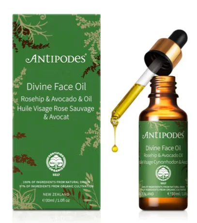 Antipodes Divine Face Oil 有机鳄梨玫瑰果面部精华油 30ml【保质期2029/11】