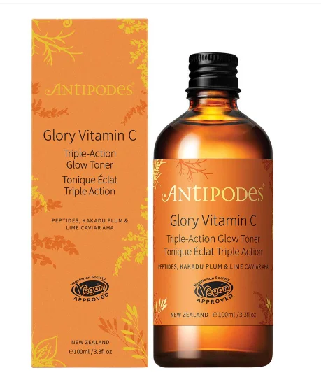 Antipodes Glory Vitamin C Triple-Action Glow Toner 100ml Antipodes Glory 维生素C三重作用亮肤爽肤水100ml【保质期2027/01】