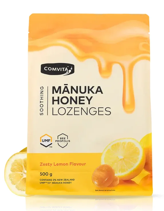 Comvita 康维他 蜂胶喉糖蜂胶糖500g 止咳润喉提升免疫力 柠檬味 【保质期2029/08】
