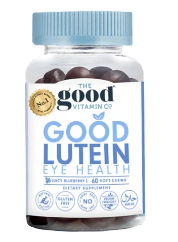 The Good Vitamin Co. Gummy Lutein Eye Health 成人叶黄素护眼软糖 60粒【保质期2027/12】