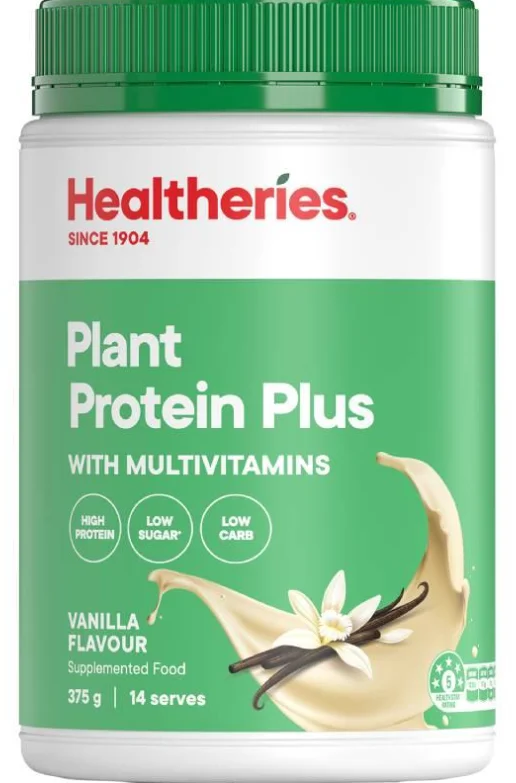 Healtheries Plant Protein Plus Powder 贺寿利植物蛋白粉 375g【保质期2027/03】