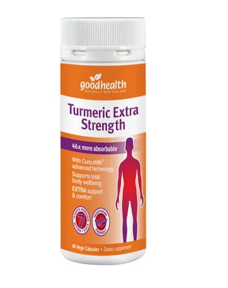Good Health Turmeric Extra Strength 好健康姜黄素强效 90粒【保质期2028/09】