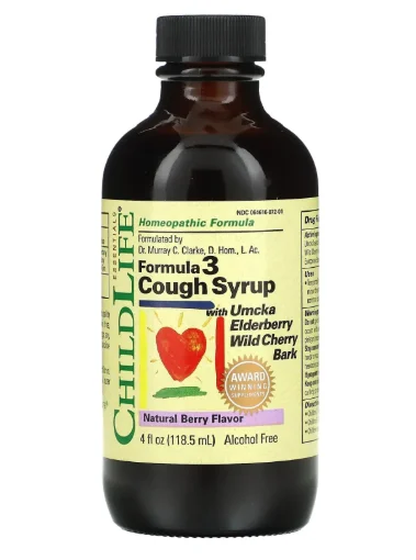Childlife Formula 3 Cough Syrup 童年时光3重儿童止咳糖浆 118.5ml【保质期2027/01】