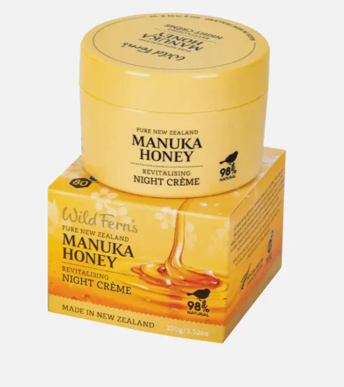 Parrs Manuka Honey Night Creme 帕氏蜂蜜晚霜 100g【保质期2029/06】