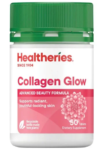 Healtheries Collagen Glow 贺寿利胶原蛋白片 50片【保质期2028/06】