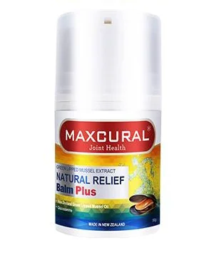 Maxcural green lipped mussel balm plus 迈可乐【金装】贻贝油关节膏 50g【保质期2028/09】
