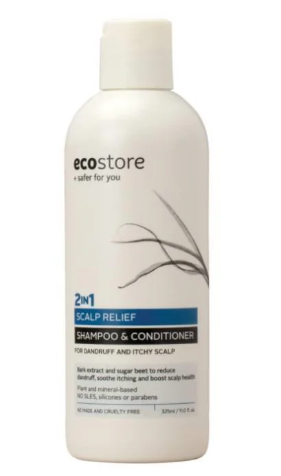 Ecostore 2in1 Scalp Relief Shampoo & Conditioner 头皮舒缓洗发水&护发素 325ml【保质期2028/03】