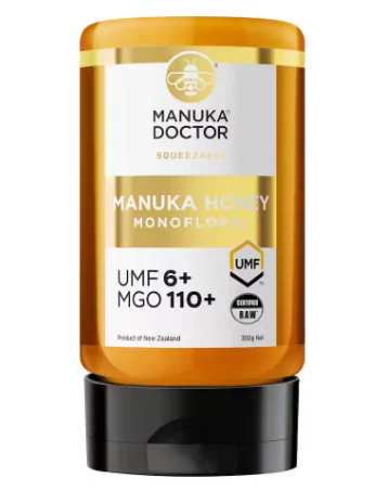 Manuka Doctor UMF6+ 300g 麦卢卡医生UMF6+ 蜂蜜挤压款 300g【保质期2027/04】