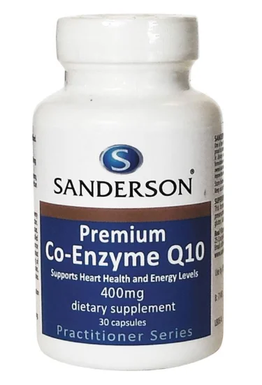 Sanderson Premium Co-Enzyme Q10 心脏辅酶 400mg 30粒【保质期2030/05】