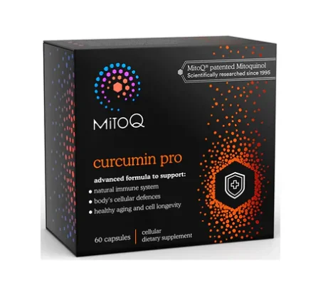 Mitoq Curcummin Pro【升级版】姜黄素胶囊(助力免疫) 60粒【保质期2028/10】