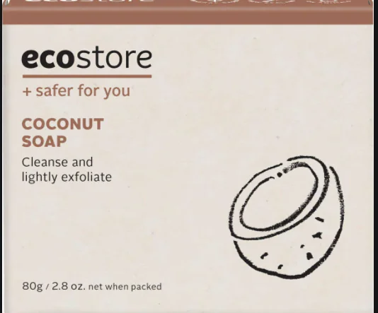 ecostore Coconut Soap 80g 椰子油香皂 
