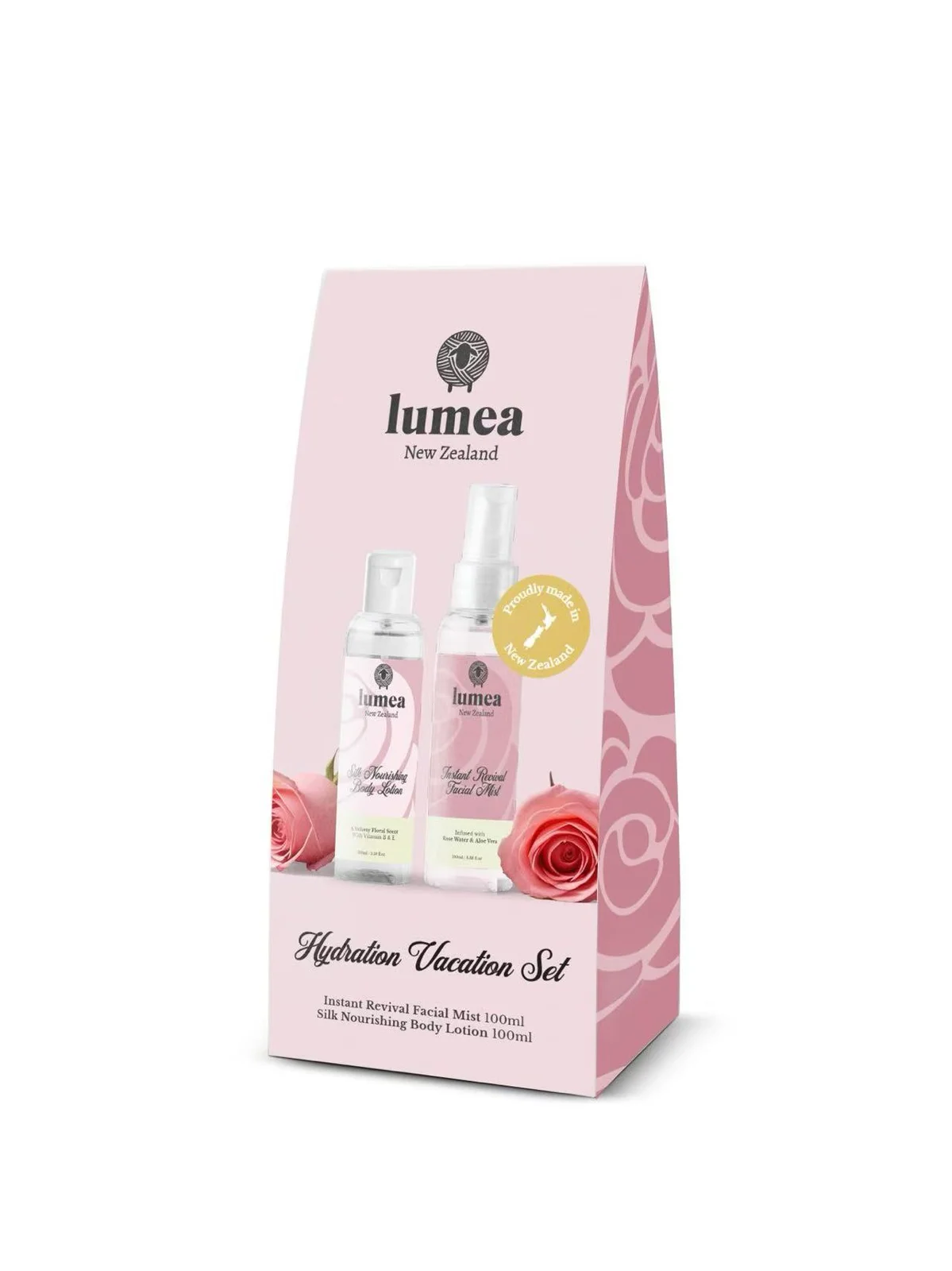Lumea hydration vacation set Lumea套装 面部喷雾100ml+身体乳液100ml