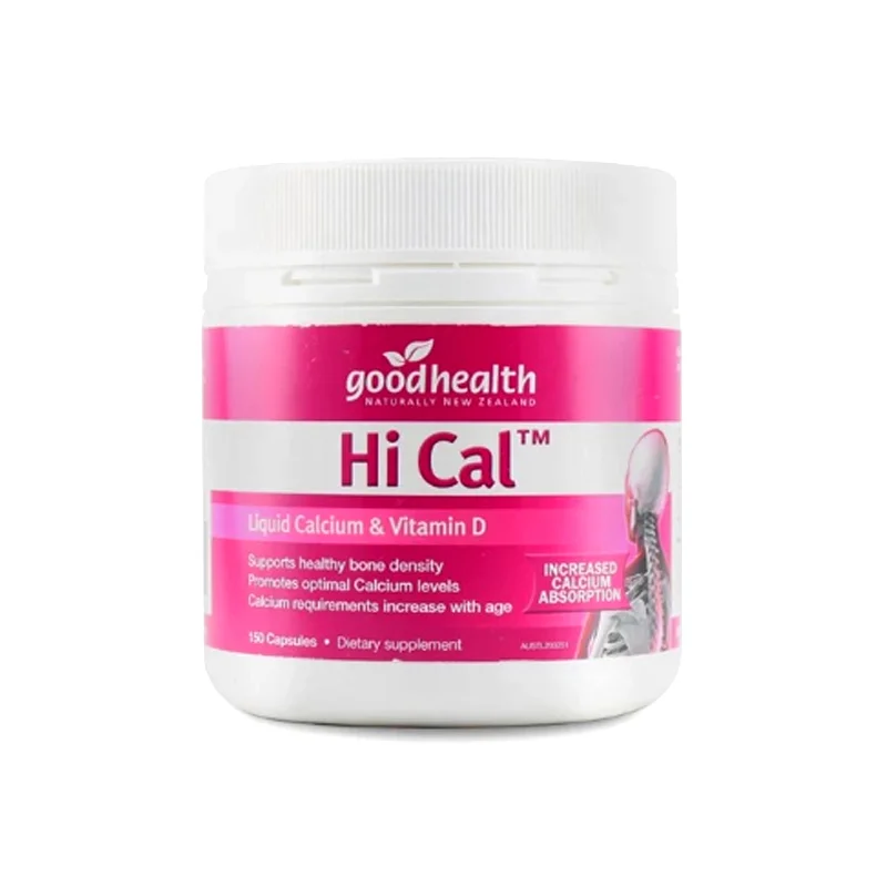 Good Health Hi Cal Liquid Calcium 350mg 150s  好健康 液体钙+维生素D胶囊 150片 【保质期2029/06】