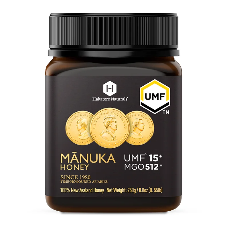 【单瓶包邮包税】Hakatere Naturals Manuka Honey 荷塔威麦卢卡蜂蜜 UMF15+/MGO512+ 250g【保质期2030/05】
