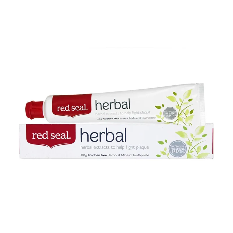 Red seal Herbal Toothpaste 红印牙膏【草本】100g【保质期2028/01】