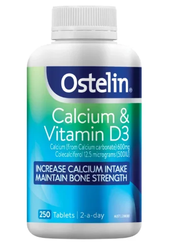 Ostelin Vitamin D Calcium 250t 奥斯特林维他命D+钙 250片【保质期2029/05】