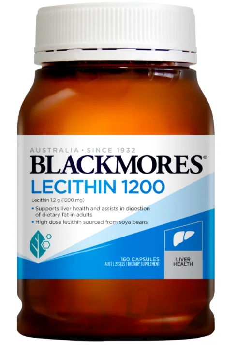 Blackmores大豆卵磷脂软胶囊 160粒 【保质期2027/03】