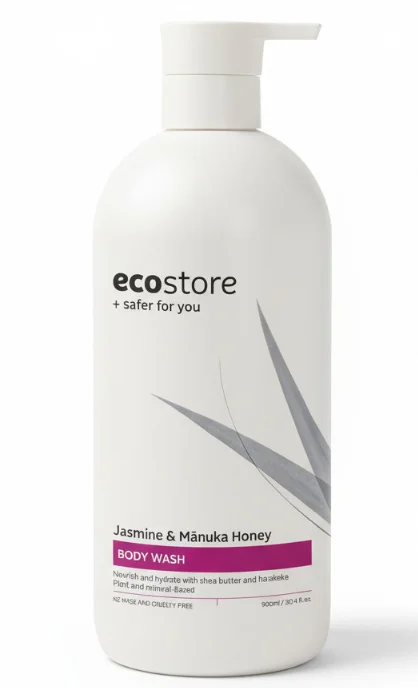 Ecostore Jasmine & Manuka Honey Body Wash 茉莉花蜜沐浴露 900ml【保质期2027/09】