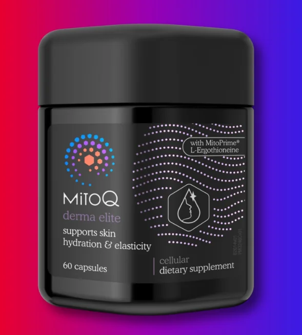 MitoQ derma elite 麦角硫因胶囊 60粒【保质期2028/05】