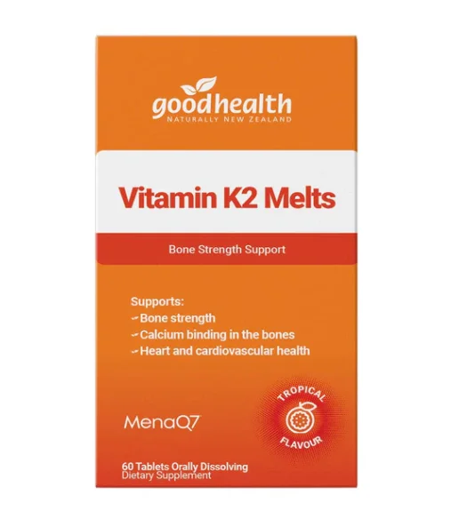 Good Health Vitamin K2 Melts 好健康维生素K2速溶片 60片【保质期2029/01】