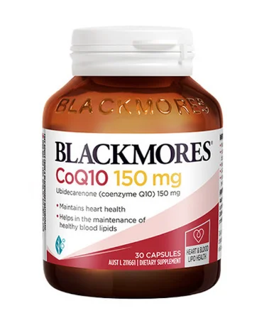 Blackmores CoQ10 150mg 30c 葆丽美 辅酶Q10 150mg 30粒【保质期2029/07】