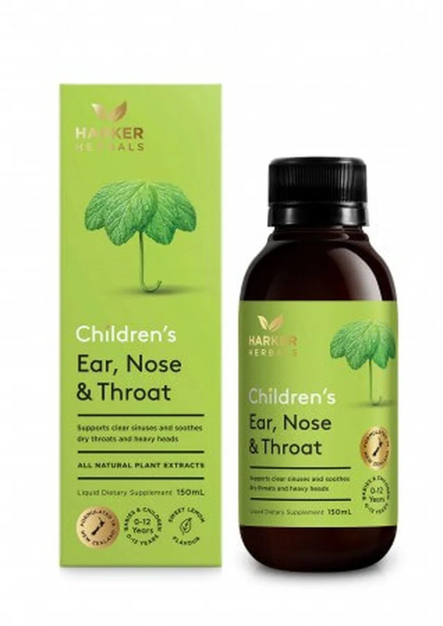 Harker Childrens Ear Nose & Throat150ml 儿童耳鼻喉护理液【保质期2029/06】