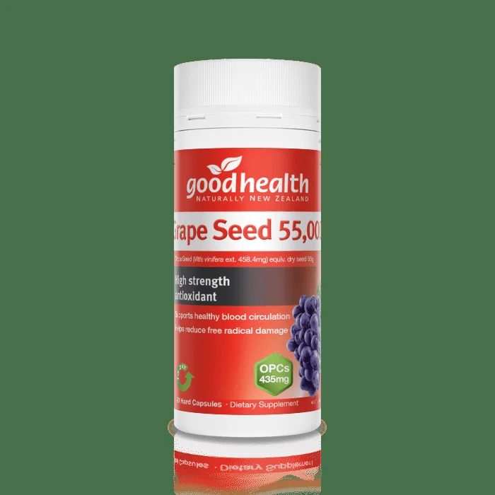 Good Health Grape Seed 55000mg 90s 好健康葡萄籽胶囊 55000mg 90粒【保质期2029/02】