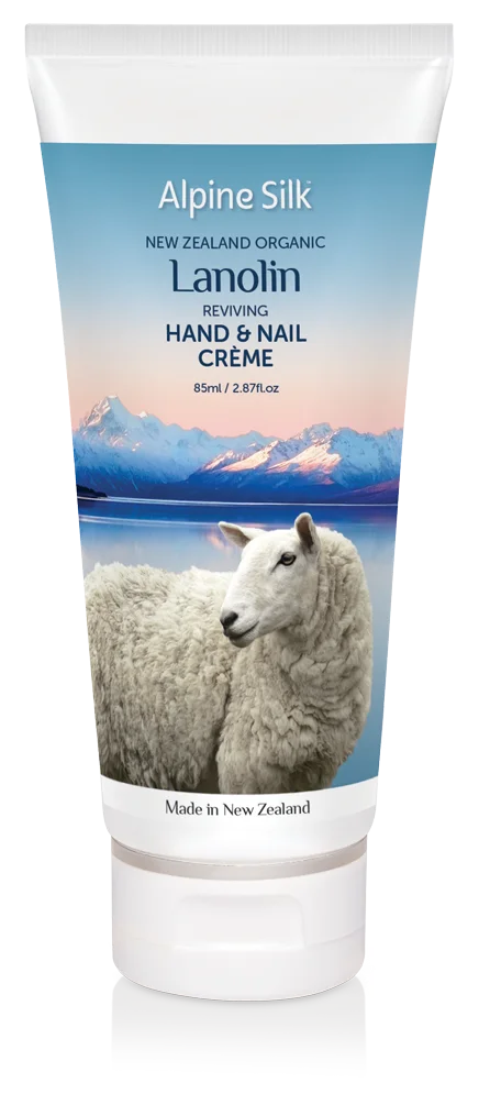Alpine Silk Organic Lanolin Hand &amp; Nail Creme 有机绵羊油手霜 85ml【保质期2029/07