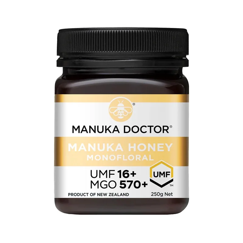 【单瓶包邮包税】Manuka Doctor UMF16+250g 麦卢卡医生UMF16+ 蜂蜜 250g【保质期2028/10】