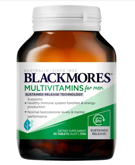 Blackmores multivitamin for men 90t 澳佳宝男性综合维生素 90粒 【保质期2027/11】