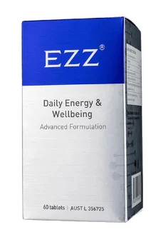EZZ Daily Energy &amp; Wellbeing 基因能量片(单瓶) 60片【保质期2027/12】