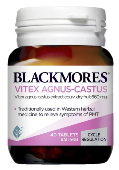 Blackmores vitex 澳佳宝/葆丽美 圣洁莓 调节女性荷尔蒙多囊卵巢片 40片 【保质期2027/08】