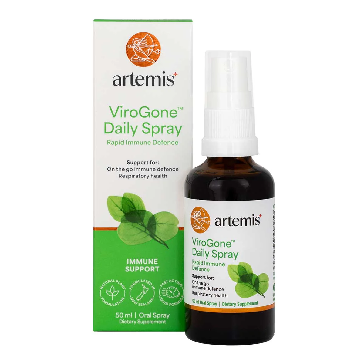 Artemis Virogone Oral Spray 50ml 病毒清喷雾 50ml 【保质期2028/12】