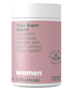 Lifestream flax super blend certified organic 200g 生命泉 女性乳腺保养粉 200g 【保质期2028/03】