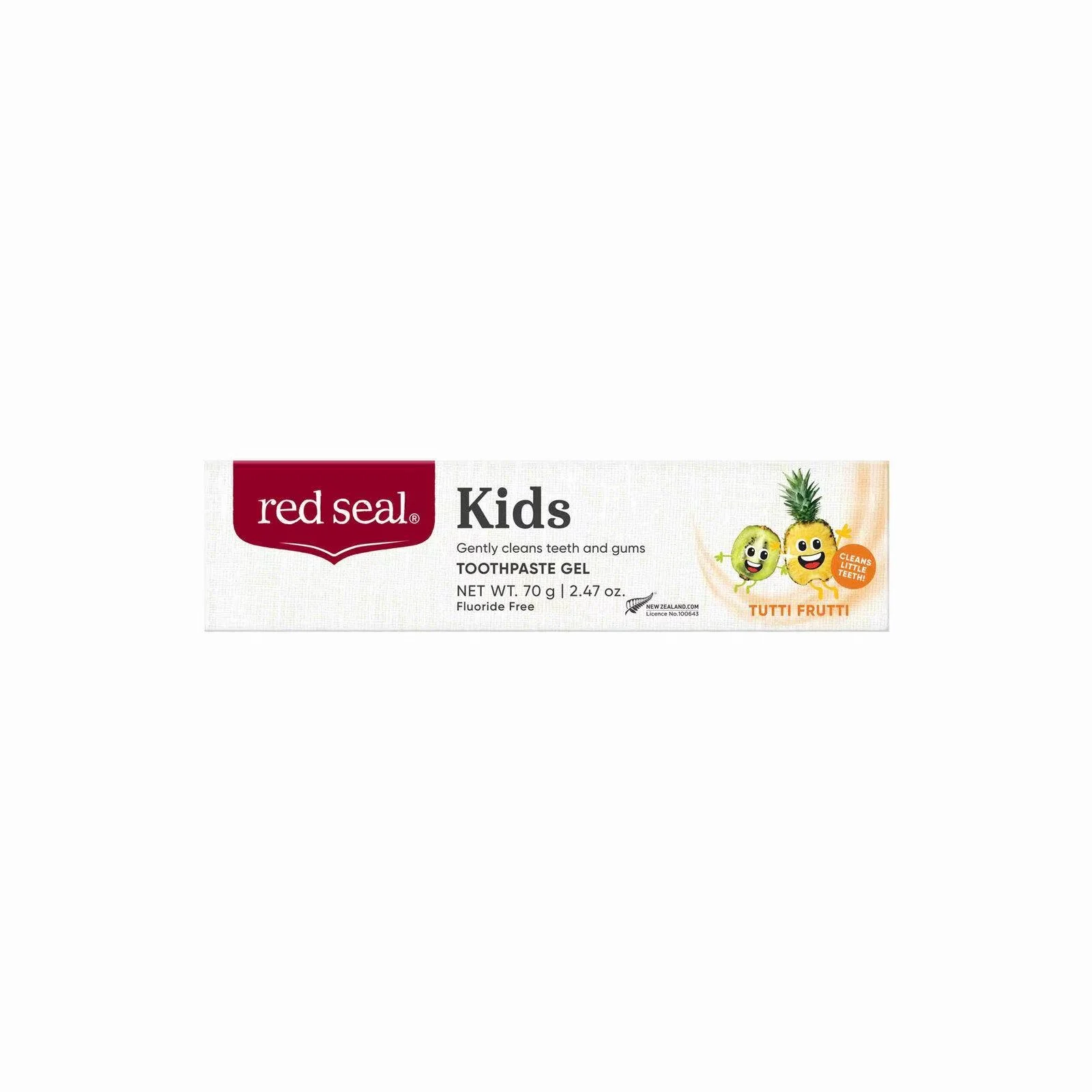 Red Seal Kids Toothpaste 红印牙膏儿童【什锦水果味】70g【保质期2028/08】