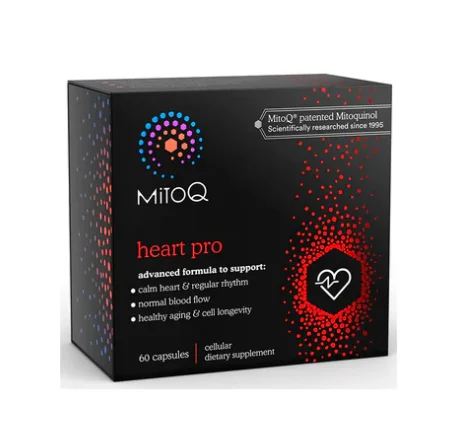 MitoQ Heart Pro 【升级版】舒心胶囊(助力心脏和血管功能健康) 60粒【保质期2028/08】