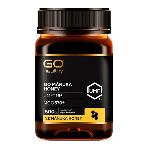 Go Healthy manuka honey UMF16+ (MGO575+) 500g 高之源麦卢卡蜂蜜 UMF16+ (MGO575+) 500g GO0373【保质期2030/01】