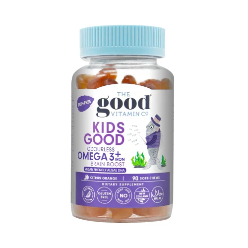 The Good Vitamin Co. 儿童 OMEGA-3 鱼油软糖 （香橙味）【保质期2028/02】