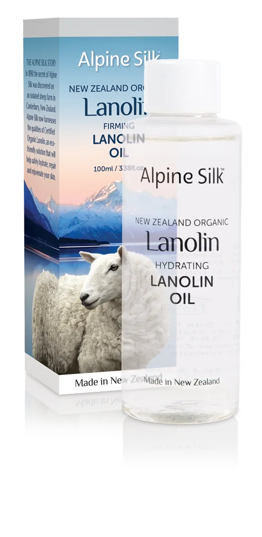 Alpine Silk organic lanolin firming lanolin oil 100ml 有机紧致羊毛脂油 100ml ASO103 【保质期2029/11】