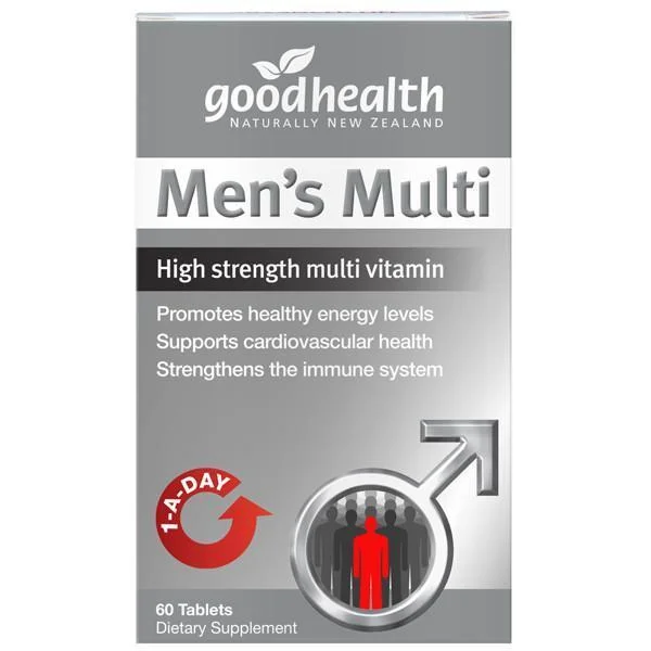 清仓-Good Health  好健康  男性综合多种复合维生素   60粒 【保质期2027/01】
