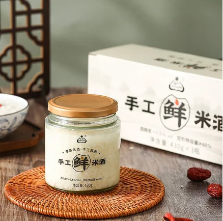 山姆生龙手工鲜米酒430g*3