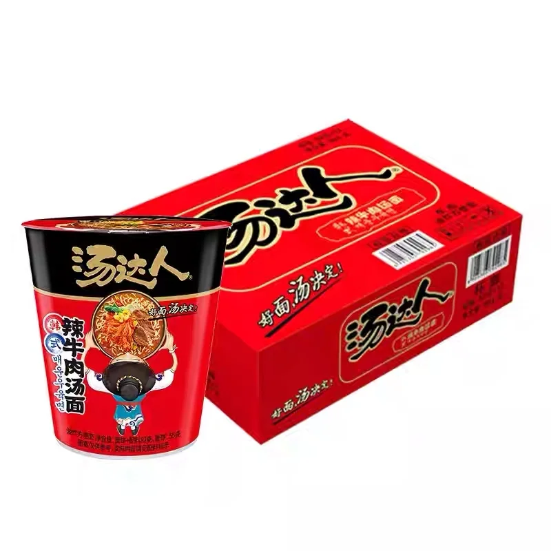 汤达人韩辣牛肉汤面82g