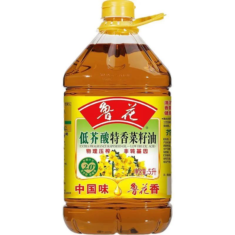鲁花低芥酸浓香菜籽油1.6L