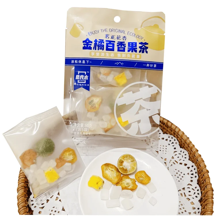 集良木金橘百香果茶120g