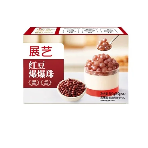 展艺红豆爆爆珠300g