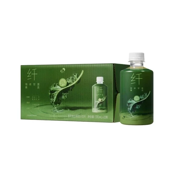 喜茶羽衣甘蓝青瓜复合果蔬汁330ml*12