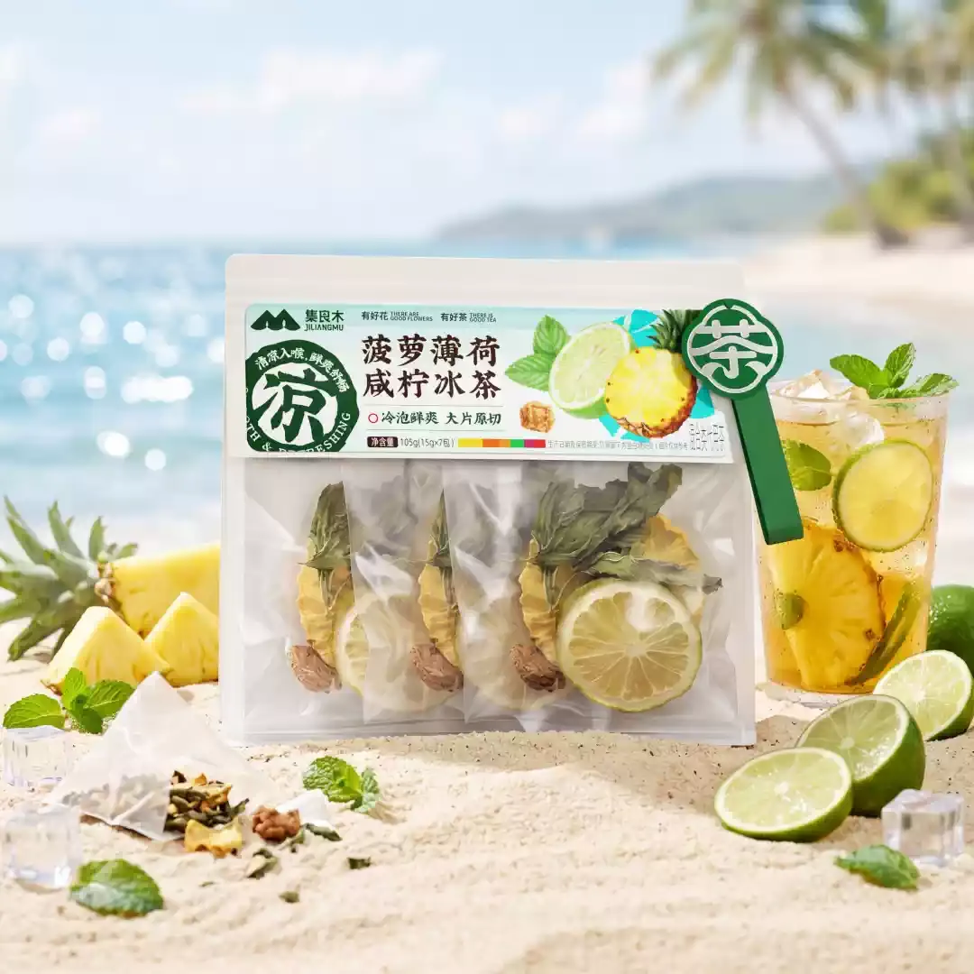 集良木菠萝薄荷咸柠冰茶105g