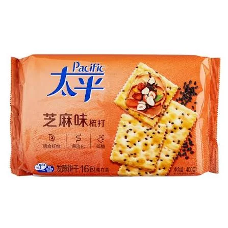 Pacific Soda Cracker Sesame Flavor